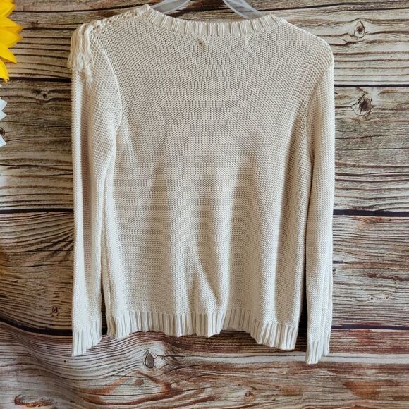 Chelsea & Violet Woman's long sleeve sweater knitted Pre-owned - Picture 2 of 5